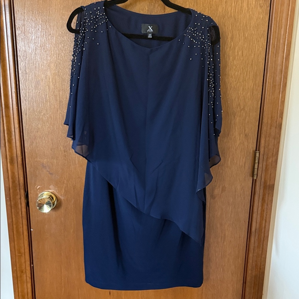 Xscape Navy Blue Women’s Dress